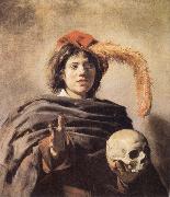 Frans Hals, Young man with a skull